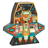 Djeco Dekoratif Puzzle 54 Parça - Space Station - 2