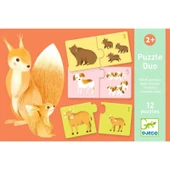 Djeco İkili Puzzle - Baby Animals - 3