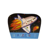 Crocodile Creek Mini  Puzzle - 12  Parça - Roket - 4