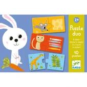 Djeco İkili Puzzle - Duo Dinner - 6