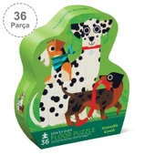 Crocodile Creek  Puzzle - 36  Parça - Eğlenceli Yavru Köpekler - 1