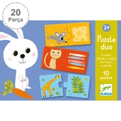 Djeco İkili Puzzle - Duo Dinner - 5