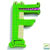 Djeco Harfler - F - Animals Letter - 1