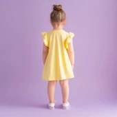 Bebeğim ve Ben Elbise - Sarı Ice Cream thumbnail 5