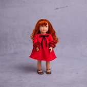 Bebeğim ve Ben Elbise - Kırmızı thumbnail 2