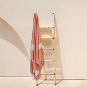 Homedius Elmas Desenli Diamond Pamuk Peştamal Banyo ve Plaj Havlusu 100x180 cm Siyah 100x180 - 7