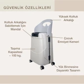 MiaMily Carry On Kabin Boy Valiz - Mist Grey thumbnail 6