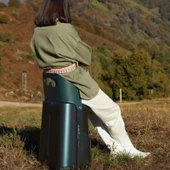 MiaMily Carry On Kabin Boy Valiz - Forest Green thumbnail 8