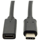 4340 Type C USB 3.1 Uzatma Kablosu Ekleme Dişi Erkek Uzatıcı Kablosu 1 Metre thumbnail 2