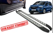 Opel Combo E Uzun Şase TrimLine Gri Yan Basamak 2018 2019 2020 2021 2022 2023 2024 - 1