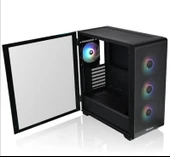 Thermaltake S250 TG 750W 80+ Bronze ARGB 4x120mm Fan Mesh Ön Panel Pencereli Oyuncu Kasası - 3
