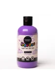 5'li Pastel Mammacomica Yıkanabilir Parmak Boyası-5* 250ml- 3'lü Sünger Roller - 3