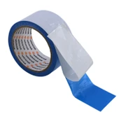 (2 ADET) Kaydırmaz Kaymaz Çift Taraflı Yapıştırma Sabitleme Kilim Halı Bandı 50 mm x 10 Mt Bant thumbnail 4