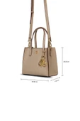 U.S. Polo Assn. Kadın Postacı Çantası Bej US25187 thumbnail 6