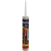 SİLİKONİZE MASTİK 450 GR BEYAZ 3 ADET - 1