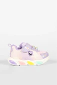 Vicco Gelato Kız Çocuk Cırtlı Simli Işıklı Spor Ayakkabı 346.25Y.177 - 2