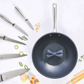 Karaca BioDiamond Pro İndüksiyon Tabanlı Wok Tava 28 cm 2,8 Lt - 4