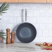 Karaca BioDiamond Pro İndüksiyon Tabanlı Wok Tava 28 cm 2,8 Lt - 3