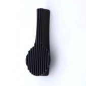 Plastik Kulp Düğme Çekmece Mutfak Salon Çocuk Odası Mobilya Dolabı Dolap Kulpu Kulbu Siyah thumbnail 4