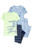 Carter's Küçük Erkek Çocuk Pijama Set 4'lü Paket 2S380510 thumbnail 1