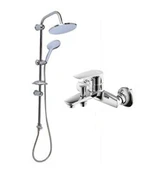 Creavit SH640 Solo İkili Duş Seti Takımı (Duş Sistemi+Banyo Bataryası) - 1