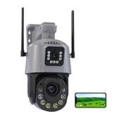 QASUL 8MP 36x optik Zoom Çift Lens Otomatik İzleme Desteği 120M Renkli Gece Görüş Kamera - 1