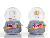 Kar Küresi Işıklı Müzikli 13 Cm - 1