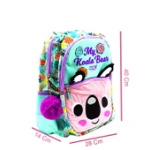 Muggle 3 Bölmeli Koala Okul Çantası + Beslenme Çantası + Kalemlik - 5