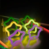 Yıldız Glow Partisi Gözlüğü 12 Adet - 4