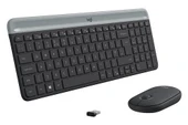 LOGITECH MK470 KABLOSUZ SET USB SİYAH 920-009435 thumbnail 1
