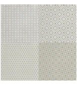 DecoHandy 30x30 cm Kendinden Yapışkanlı  Pvc Karo Mutfak Arası 4 Lü Karışık model  0,36m2 - 2