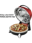 Tecna 6850 Pizza Fırını - Multi Cooker Kırmızı thumbnail 3