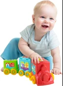 Dede Baby Tren Kule Aktivite Treni Eğitici Oyuncak - 4