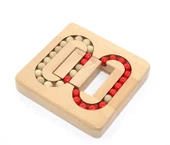 Ahşap Eğitici Rubik Küp Oyunu - 1