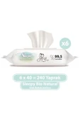 Bio Natural Islak Bebek Havlusu 6x40 (240 Yaprak) - 1