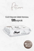 Petcare Evcil Hayvan Islak Havlusu 60'lı X 2 Adet - 1