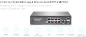 8 PORT FULL GIGABIT MANAGED SWITCH+2SFP SLOTS - 2