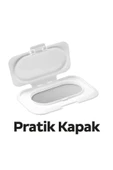 Bio Natural Yenidoğan Islak Bebek Bakım Havlusu 24x40 (960 Yaprak) - 5