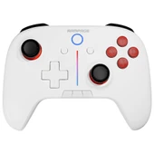 Rampage HYDRA Beyaz BT + 2.4 GHz PC Gamepad RGB Joypad - 1