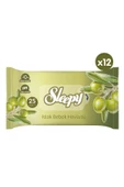 Doğal Zeytinyağlı Ve Pamuklu Islak Bebek Havlusu 12x25 (300 YAPRAK) - 2