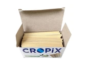 Cropix Tahta Ahşap Bambu Doğal Çay Kahve Karıştırıcı Çubuk Kaşık - 10.5 Cm. - 400 Adetlik 24 Paket - 5