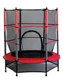 CKspor 140 cm Korumalı Çocuk Trambolini  (55 inç) Fileli Trambolin - 2