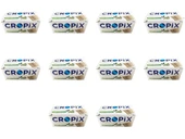 Cropix Tahta Ahşap Bambu Doğal Çay Kahve Karıştırıcı Çubuk Kaşık - 10.5 Cm. - 400 Adetlik 10 Paket - 1