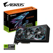 Gigabyte Aorus GeForce RTX5070 Master 12GB 192bit GDDR7 GV-N5070AORUS M-12GD Ekran Kartı - 1