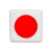 Slim Flat kare Sıva üstü Led Havuz Aydınlatma Ampülü lamba Kırmızı 230mm x H33mm 30W - 1