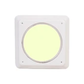 Slim Flat kare Sıva üstü Led Havuz Aydınlatma Ampülü lamba Doğal Beyaz 230mm x H33mm 30W - 1