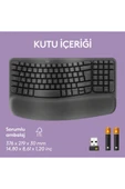 Logitech Wave Keys Kablosuz Dolgulu Avuç İçi Destekli Ergo - 10