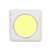 Slim Flat kare Sıva üstü Led Havuz Aydınlatma Ampülü lamba Sıcak Beyaz 230mm x H33mm 30W - 1