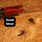 Gfb Bi Metal Panç Ø 22 mm Delik Açma Alçıpan Ahşap Pvc Delme Testeresi Adaptörsüz 1 Adet thumbnail 5