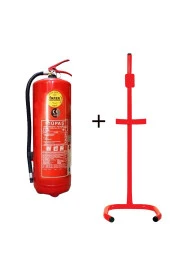 6KG TÜPAŞ YANGIN TÜPÜ VE C TİPİ SEHPA 2Lİ SET - 1